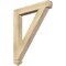 Ekena Millwork Traditional Arts & Crafts Rough Sawn Bracket, Douglas Fir, 4"W x 30"D x 36"H BKT04X30X36TRA03RDF - alternate 1